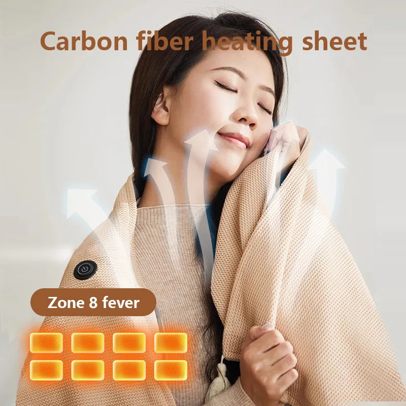 BowLift | Rechargeable USB Winter Travel Heating Blanket