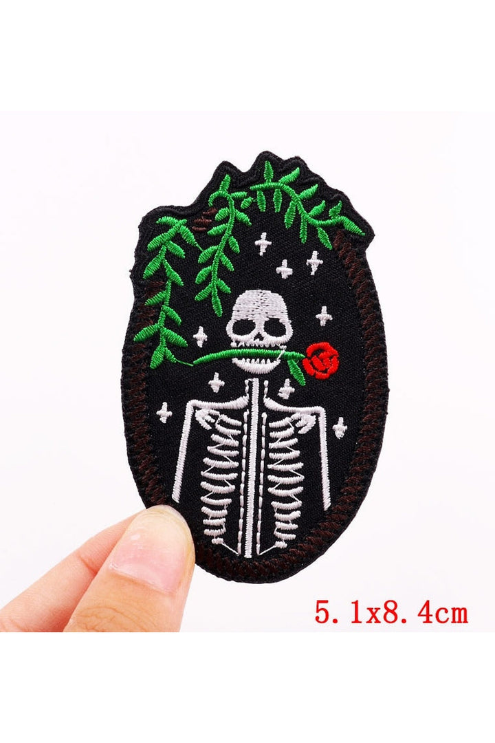 Ghost Style Embroidered Patch | Bowlift