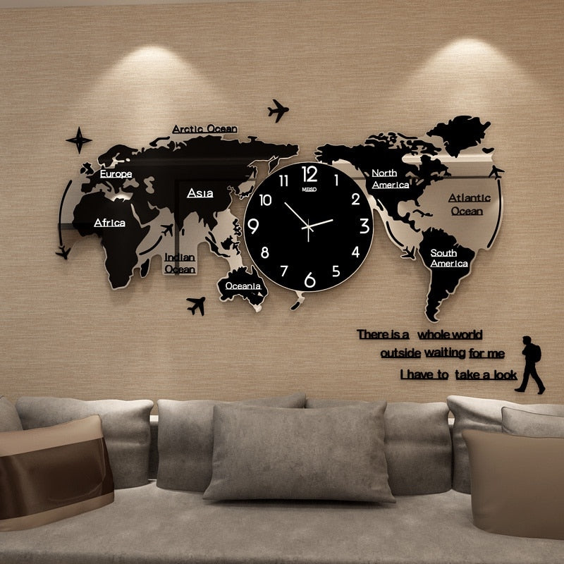 BowLift | Artsy Time Unique Acrylic 3D DIY Wall Clock
