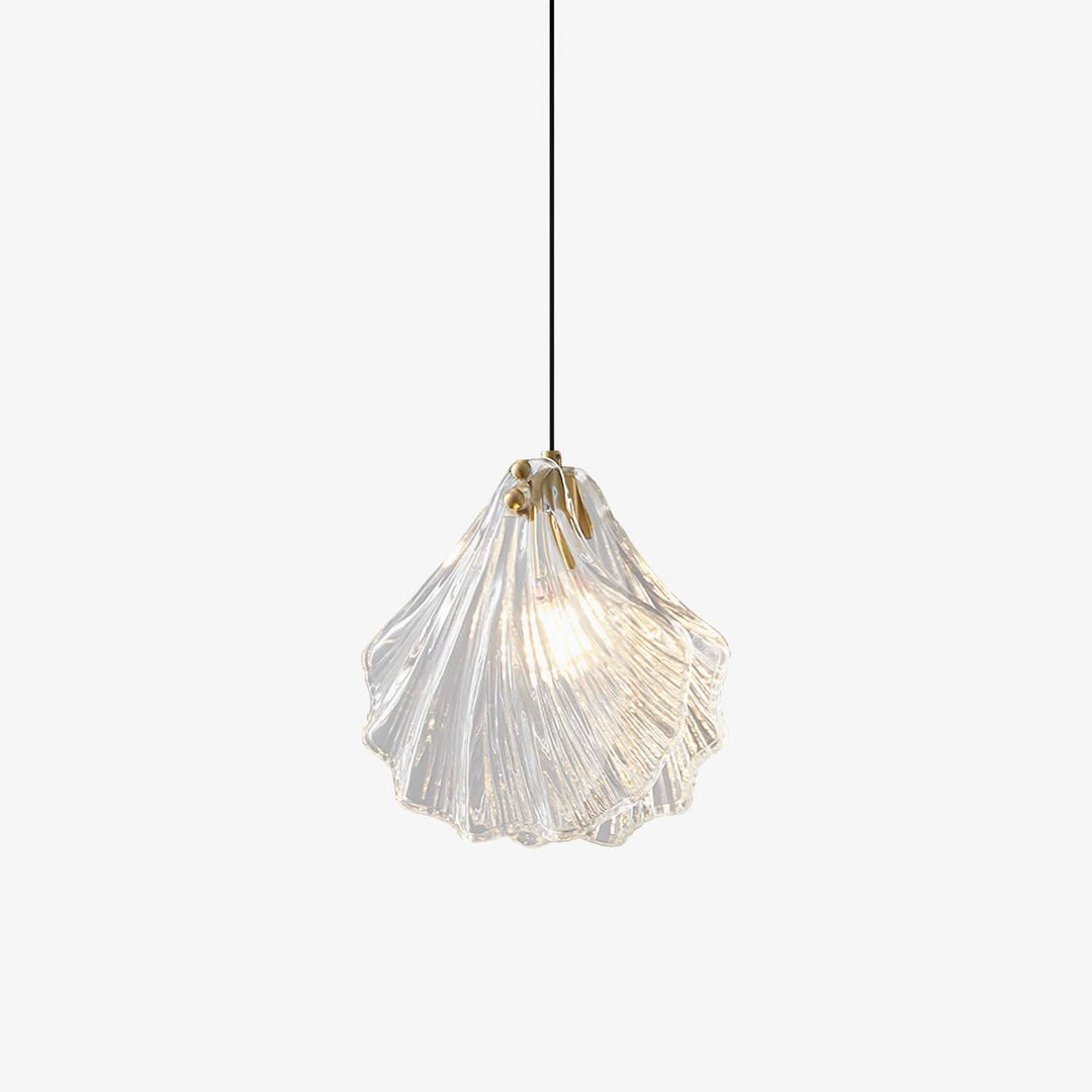 BowLift | Mini Shell Pendant Light – Glass Coastal Design