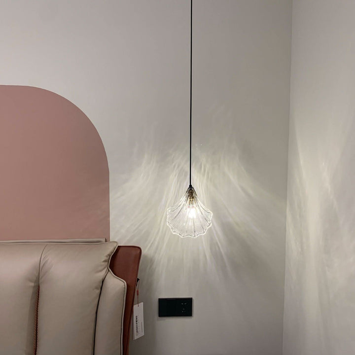 BowLift | Mini Shell Pendant Light – Glass Coastal Design
