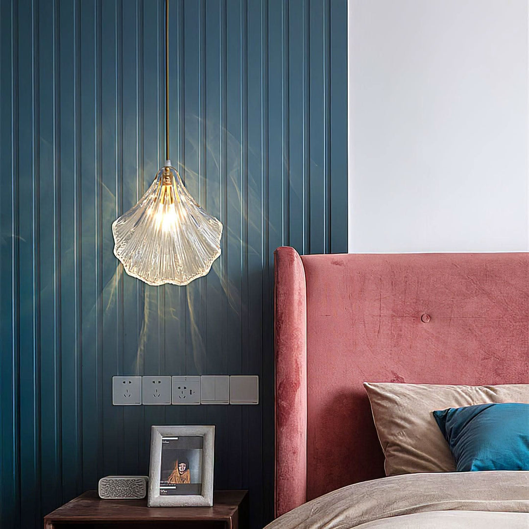 BowLift | Mini Shell Pendant Light – Glass Coastal Design