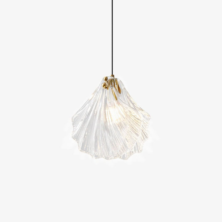BowLift | Mini Shell Pendant Light – Glass Coastal Design