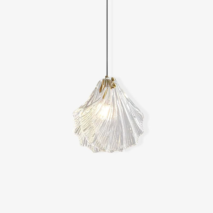 BowLift | Mini Shell Pendant Light – Glass Coastal Design