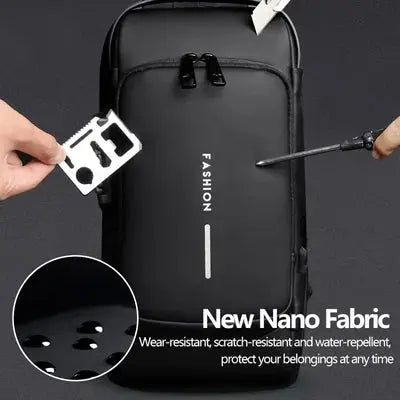 BowLift | Safety Backpack – Cut-resistant & with USB charging port