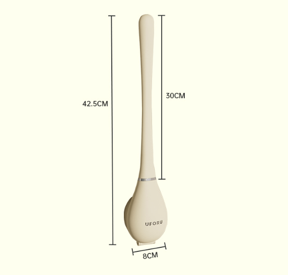BowLift | Hygienic Silicone Toilet Brush with Wall & Stand Holder