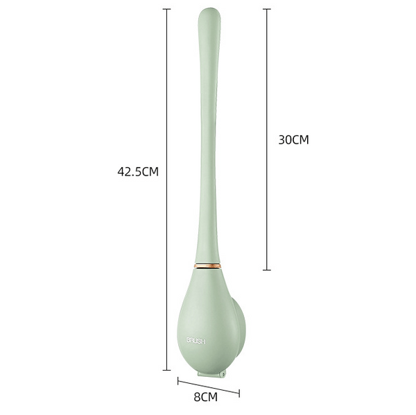BowLift | Hygienic Silicone Toilet Brush with Wall & Stand Holder