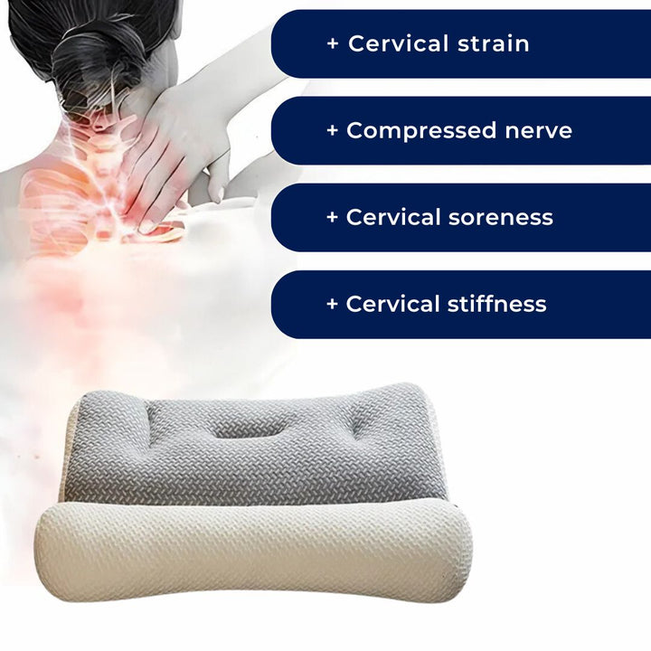 BowLift | Orthopedic Neck Pillow | Cervical Spine Support, Pain Relief & Reduced Snoring for All Sleep Positions