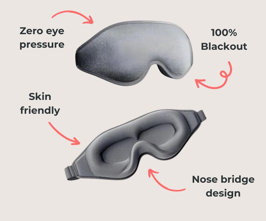 BowLift | LuxeSlumber Elite Sleep Mask | Experience ultimate comfort and soothing sleep