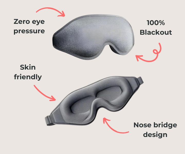 BowLift | LuxeSlumber Elite Sleep Mask | Experience ultimate comfort and soothing sleep