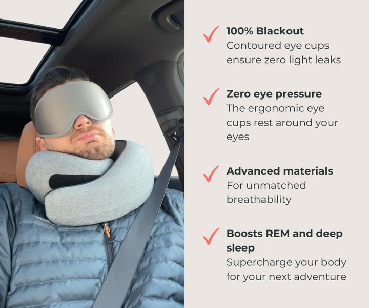 BowLift | LuxeSlumber Elite Sleep Mask | Experience ultimate comfort and soothing sleep