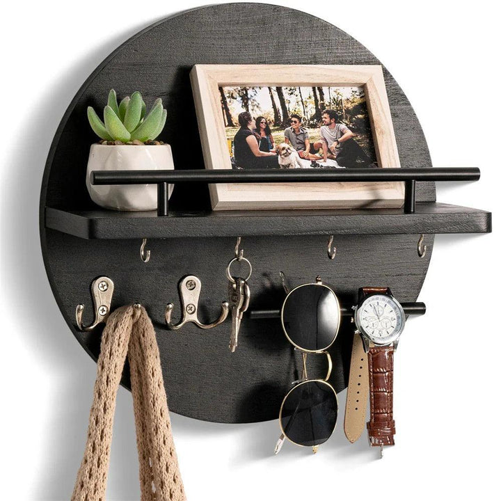 BowLift | EcoKey Wooden Wall Key Holder – Sustainable Design & Minimalist Home Organisation