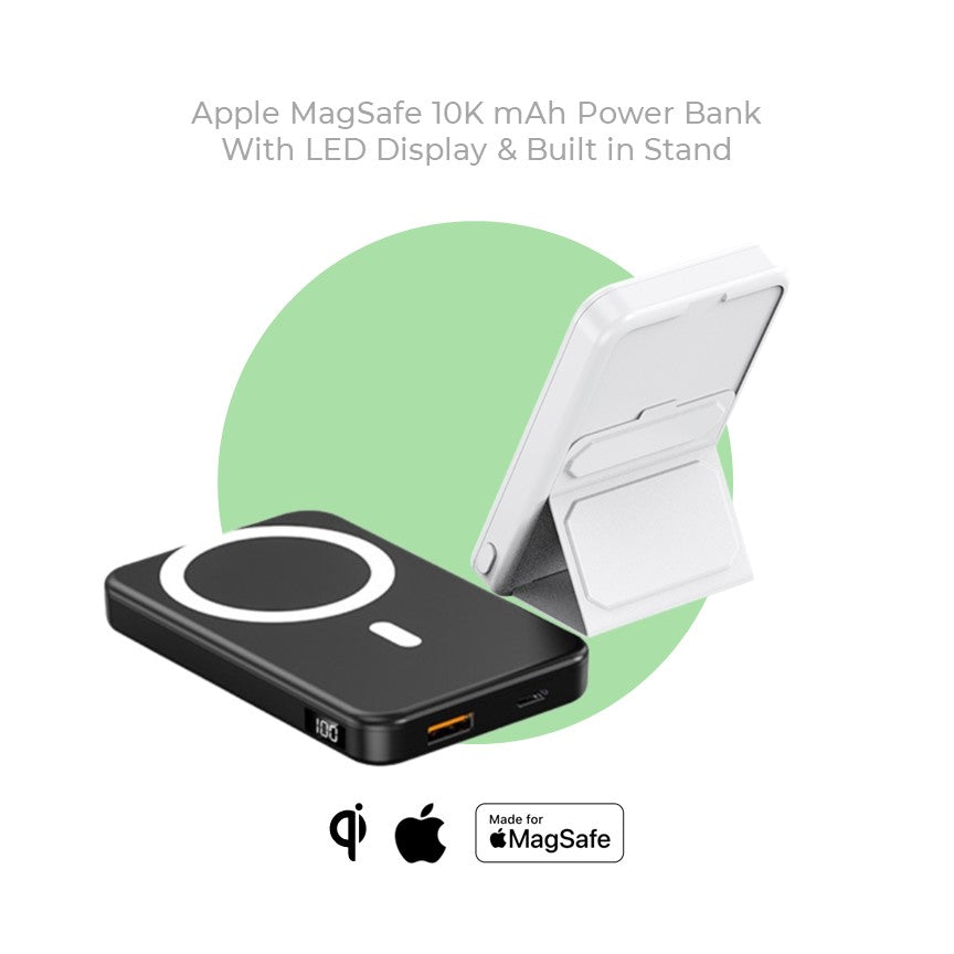 BowLift | Wireless Power Bank for Phone - 10K mAh Magnetic Portable Charger