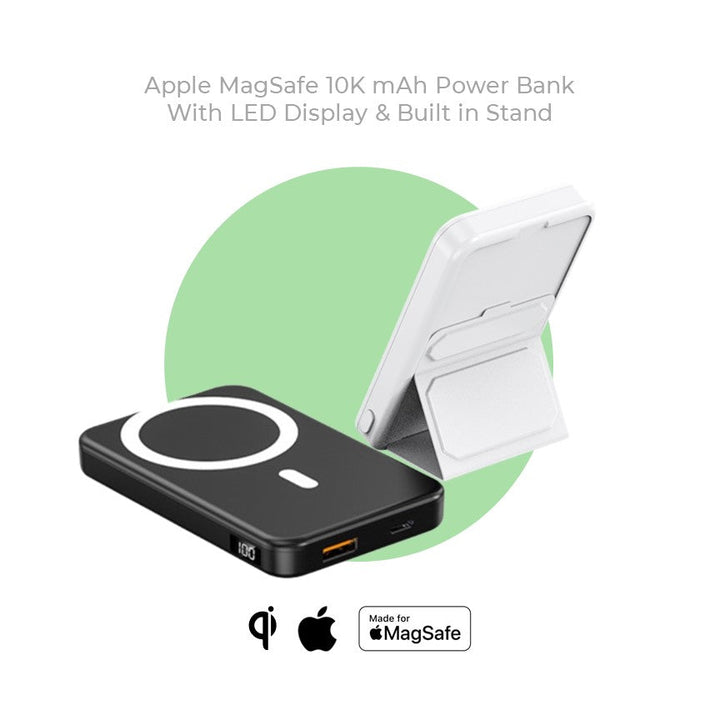 BowLift | Wireless Power Bank for Phone - 10K mAh Magnetic Portable Charger