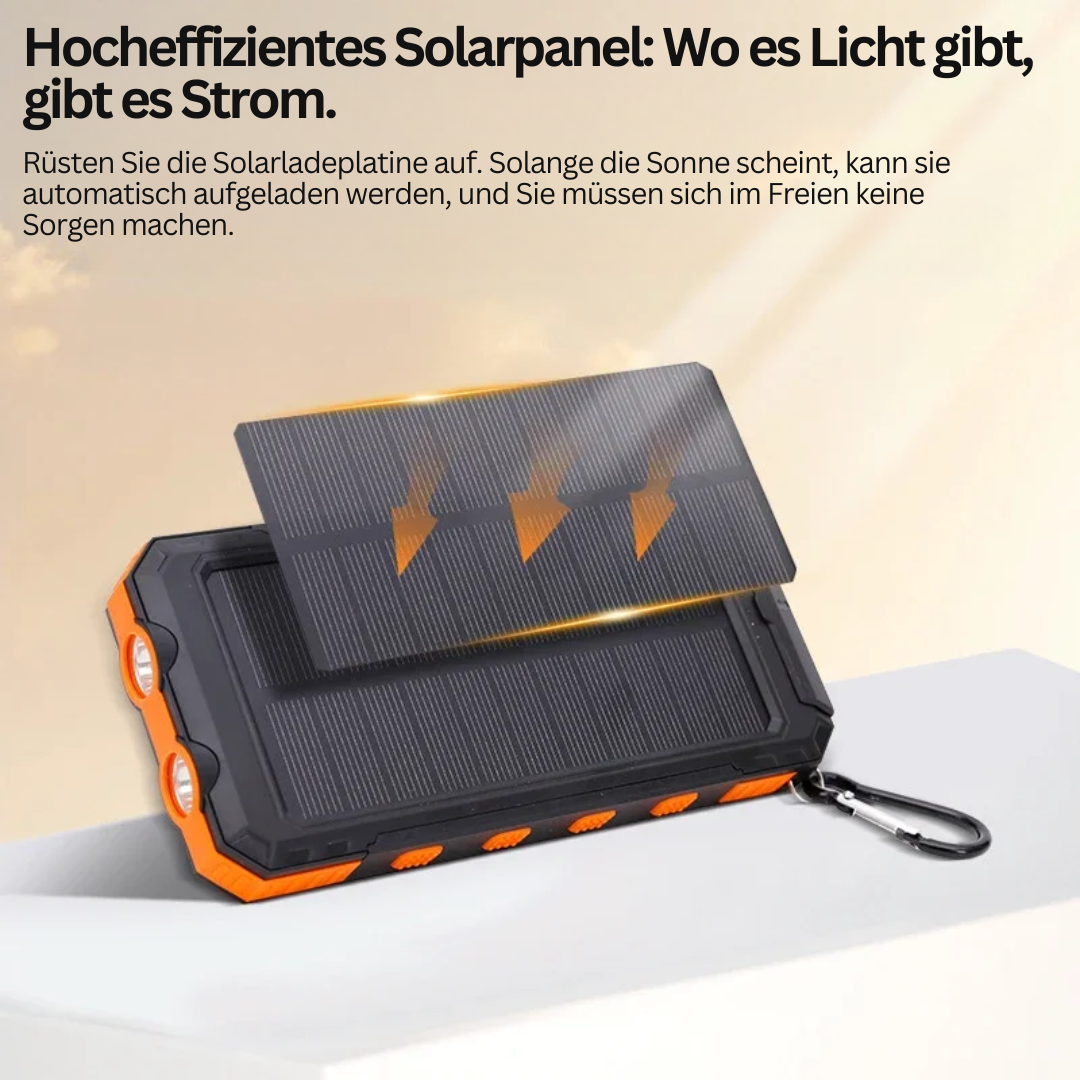 BowLift | Solar Energy Power Bank with Flashlight – SolarCharge Pro