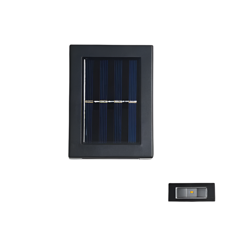 BowLift | LuxeSolar Elegant LED Wall Lamp | Sustainable solar energy with automatic operation