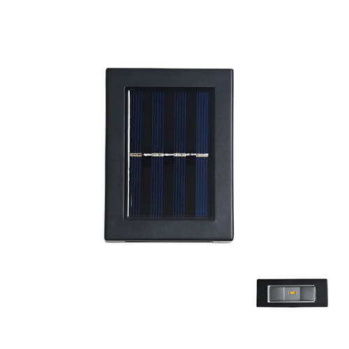 BowLift | LuxeSolar Elegant LED Wall Lamp | Sustainable solar energy with automatic operation