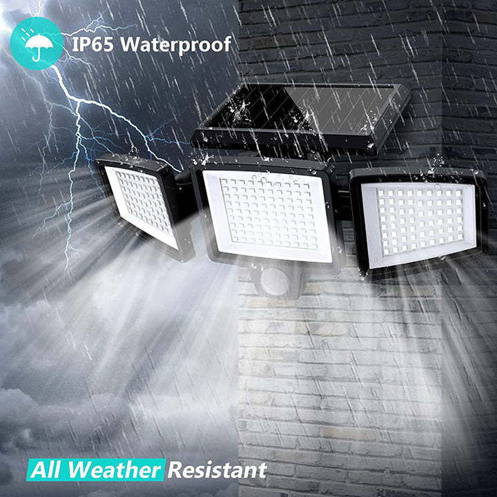 SolarGuard - Super Bright LED Security Light with Motion Sensor | Bowlift