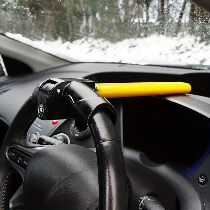 BowLift | Universal Steering Wheel Lock - Heavy-Duty Anti-Theft Device for Cars, Trucks, and SUVs