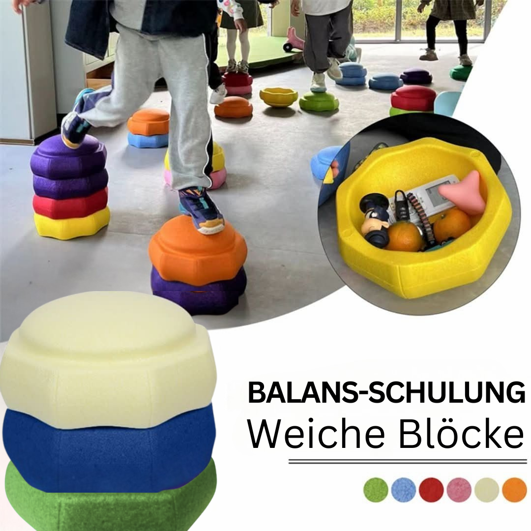 BowLift | Stackable stepping stones for creative play and balance – StepJoy