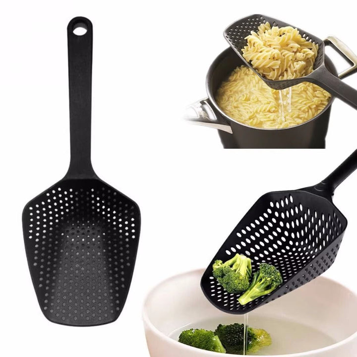BowLift | Large PP Kitchen Spoon for Draining and Serving - EasyDrain
