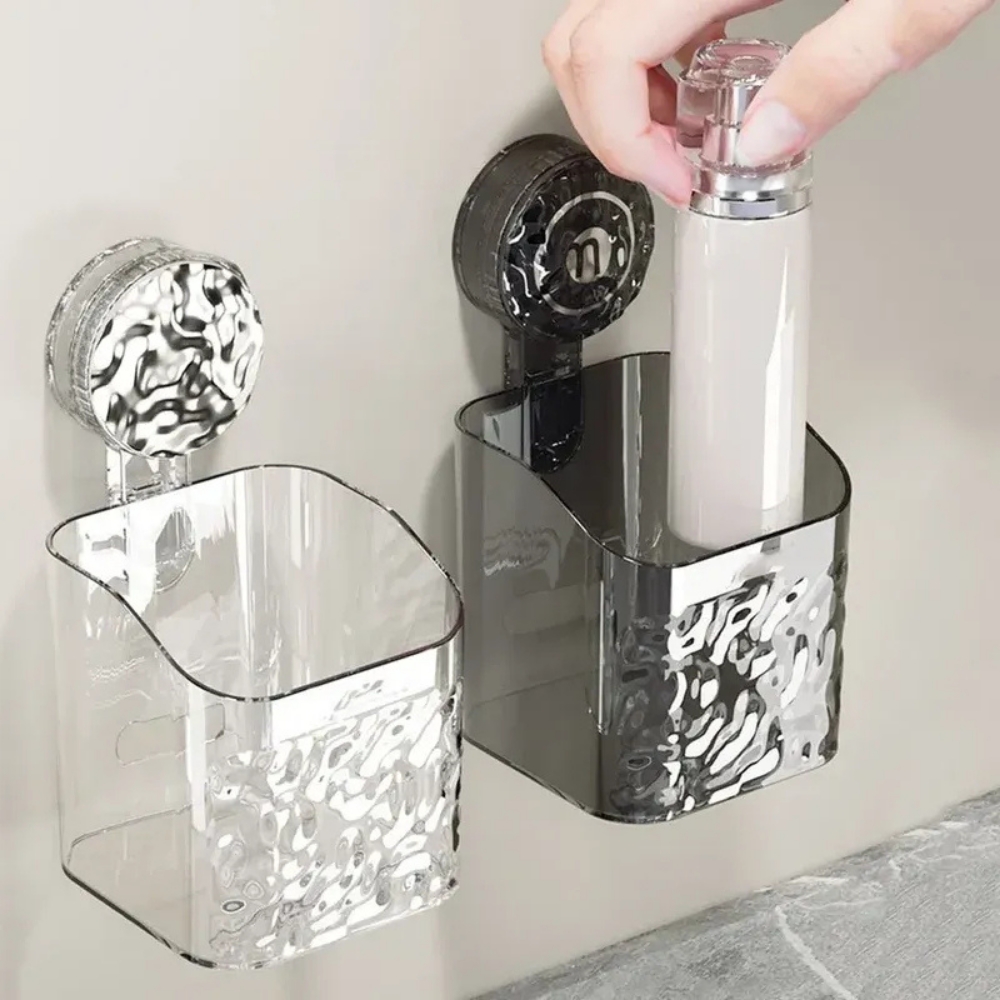 BowLift | Bathroom Wall Suction Storage Shelves