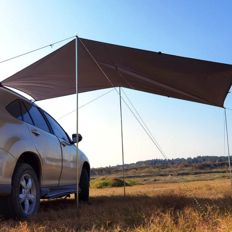 BowLift | Outdoor-Picnic-Camping Tent Next To The Car Waterproof Canopy 300x150cm (Dark Gray)