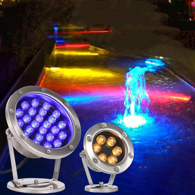 BowLift | LED Underwater Light Pool Fish Pond Fountain Waterproof Landscape Light 9W (Warm White)