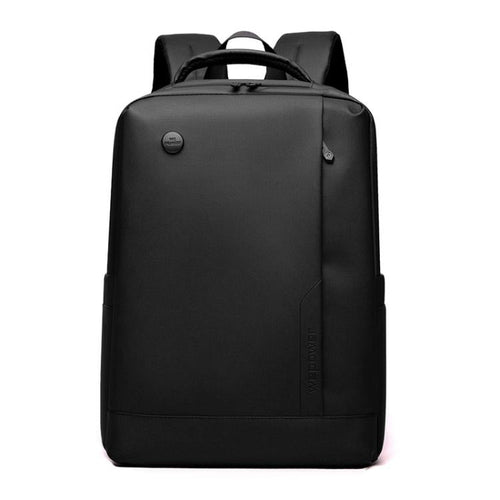 BowLift | Men's 14-Inch Laptop Backpack Waterproof Large Capacity Business Commuter Backpack (Black)