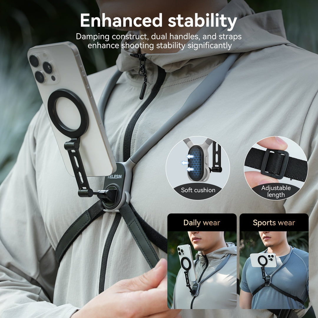 BowLift | LuxuraMagnet Phone Neck Holder | Easy hands-free convenience for a life on the go