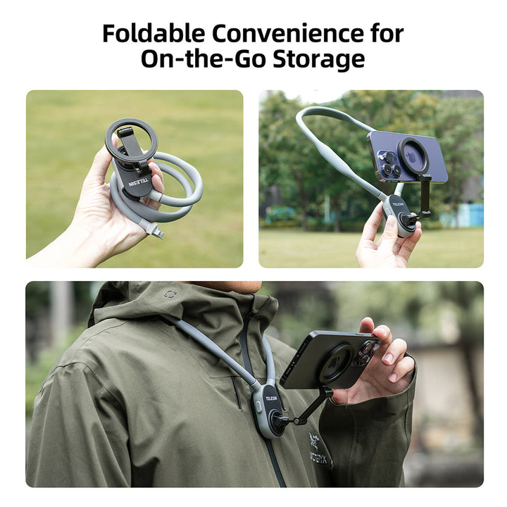 BowLift | LuxuraMagnet Phone Neck Holder | Easy hands-free convenience for a life on the go