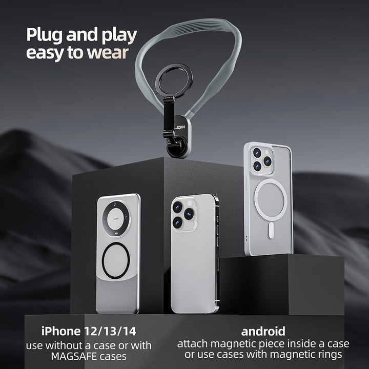 BowLift | LuxuraMagnet Phone Neck Holder | Easy hands-free convenience for a life on the go