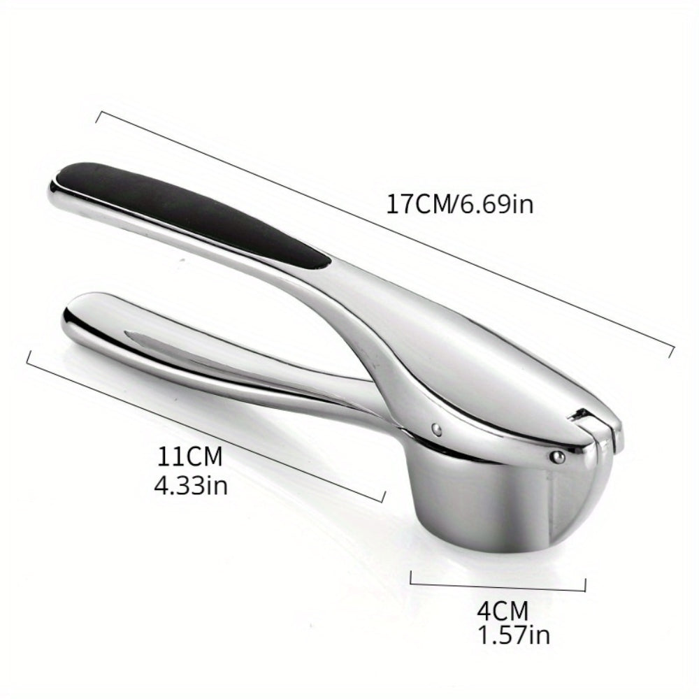 BowLift | Minimalist Stainless Garlic Squeezer with Non-Slip Handle