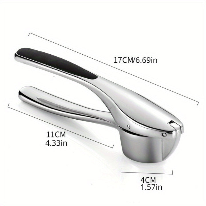 BowLift | Minimalist Stainless Garlic Squeezer with Non-Slip Handle