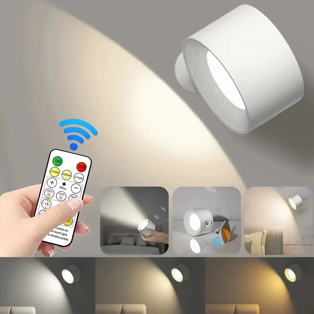 BowLift | LuminEase Magnetic LED Sconce