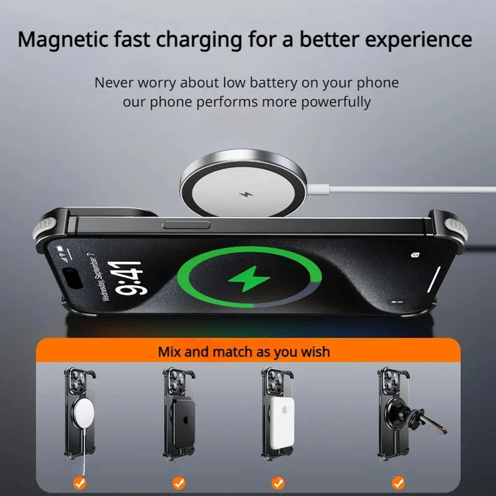 BowLift | Ultra-Sleek Titanium iPhone Armor Case
