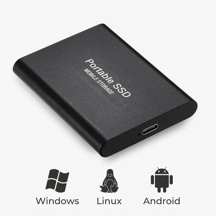 BowLift | Portable 2TB External SSD – Ultra Fast SSD External Hard Drive with USB 3.1 for Secure Data Storage