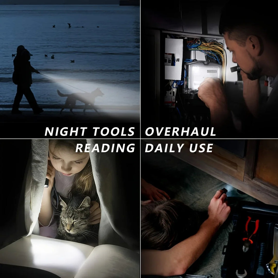 BowLift | Ultra Bright USB Telescopic Zoom Flashlight
