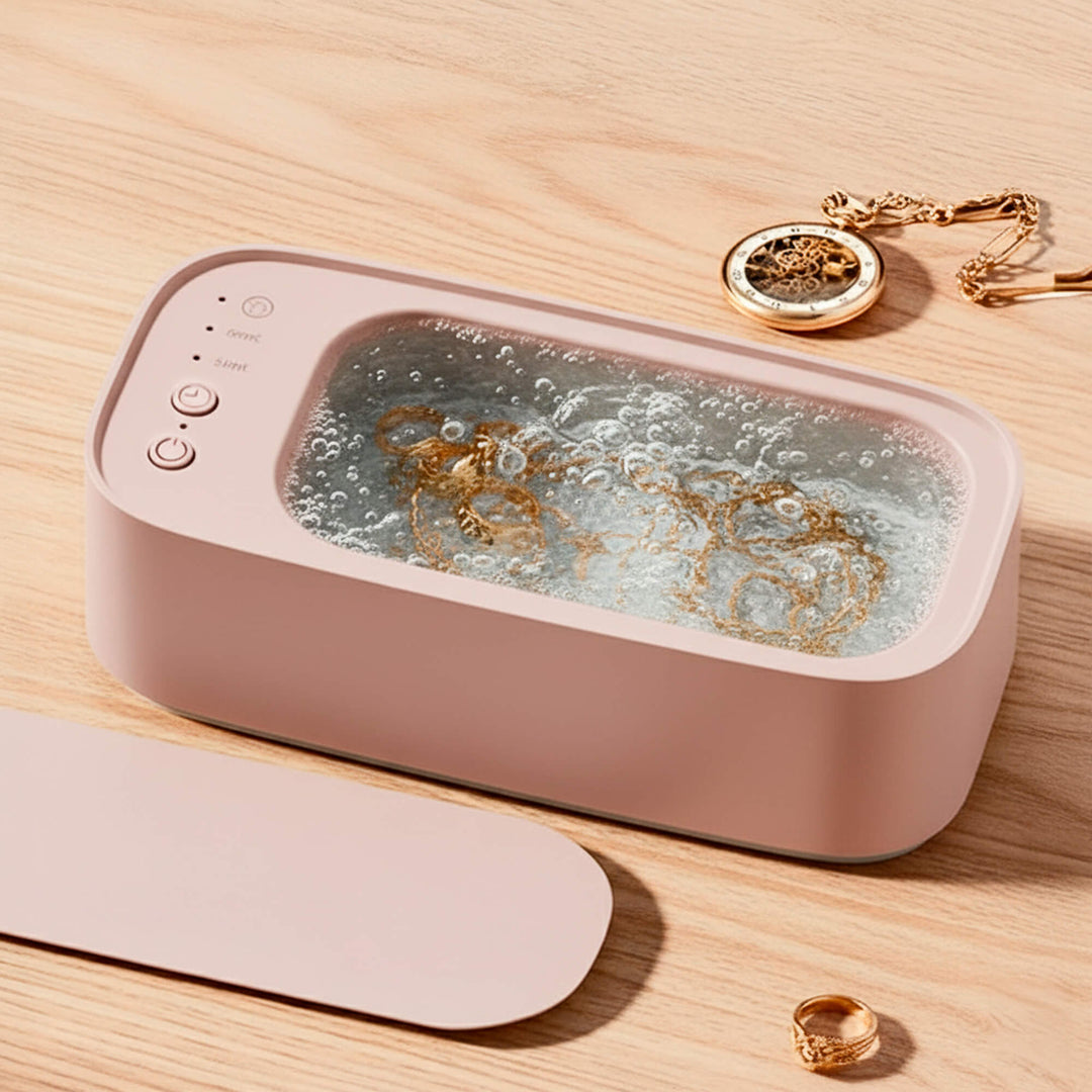 BowLift | Ultrasonic Cleaning Device | Gentle, Efficient & Versatile for Jewelry, Glasses, Watches, and Dentures