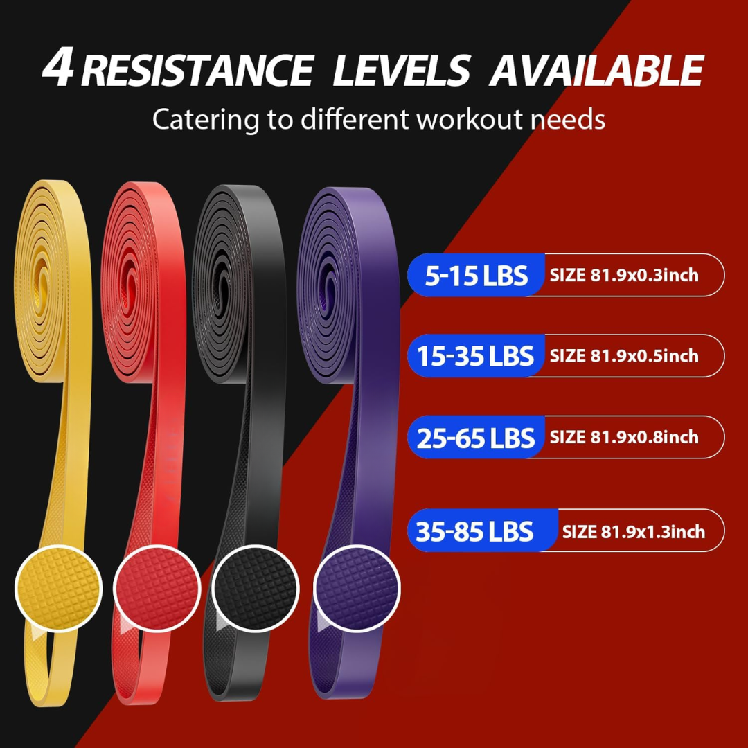 PowerBand Set – Weerstandsbanden voor Krachttraining Bowlift