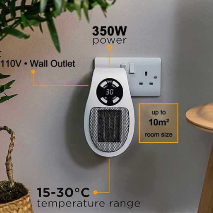 BowLift | Elegant | Portable Electric Heater – Compact – Efficient – Quiet