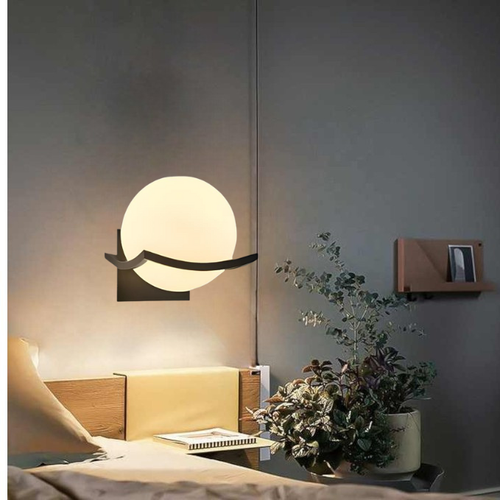 BowLift | Modern LED Wall Lamp with Glass Panel