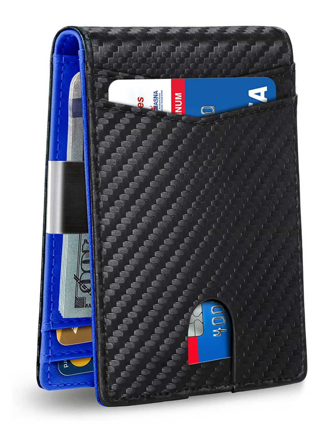 BowLift | SafeSlim RFID Leather Men's Wallet – Compact, Thin & Safe