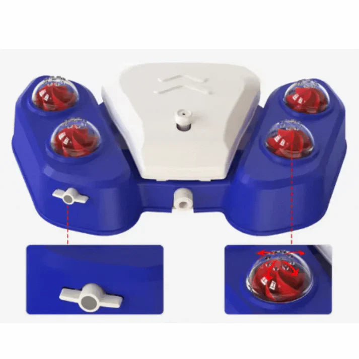 Multifunctional dog sprinkler with drinking fountain Bowlift