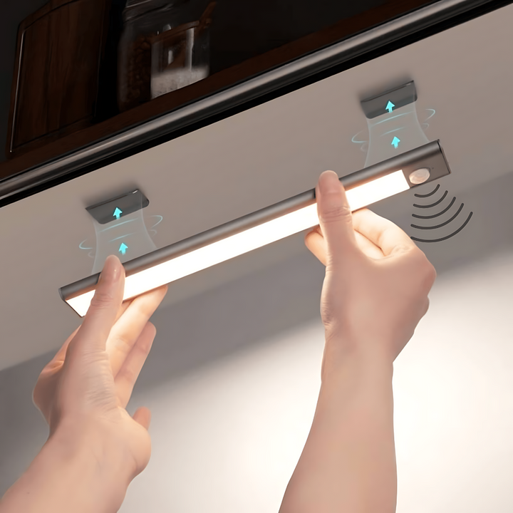Wireless LED Sensor Light – Magnetic Mounting 3 Light Colors for Hallway and Staircase Bowlift