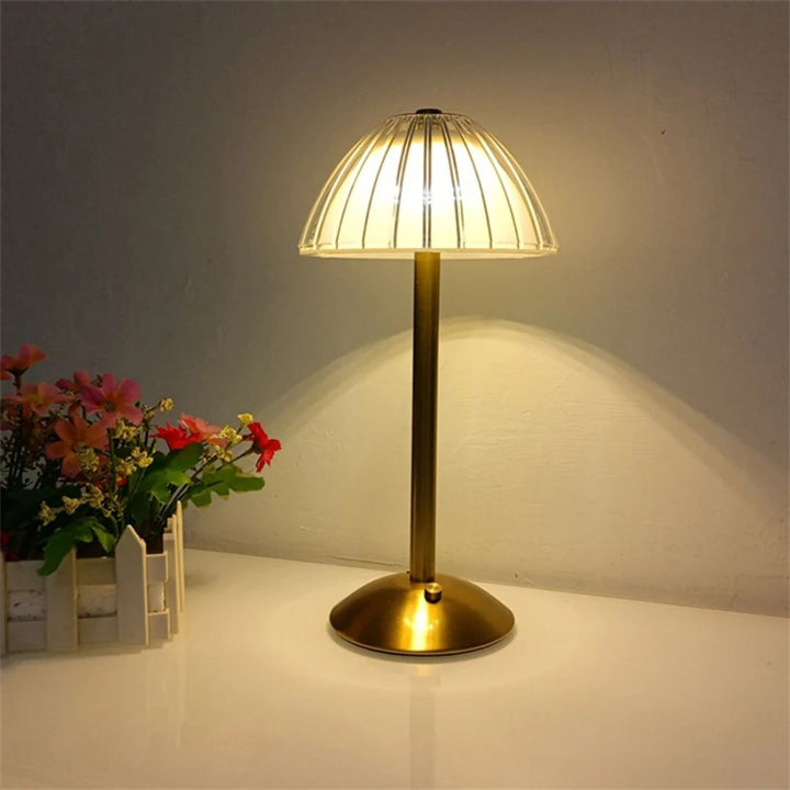 Karina GlowDesk – Retro Rechargeable Desk Lamp Bowlift