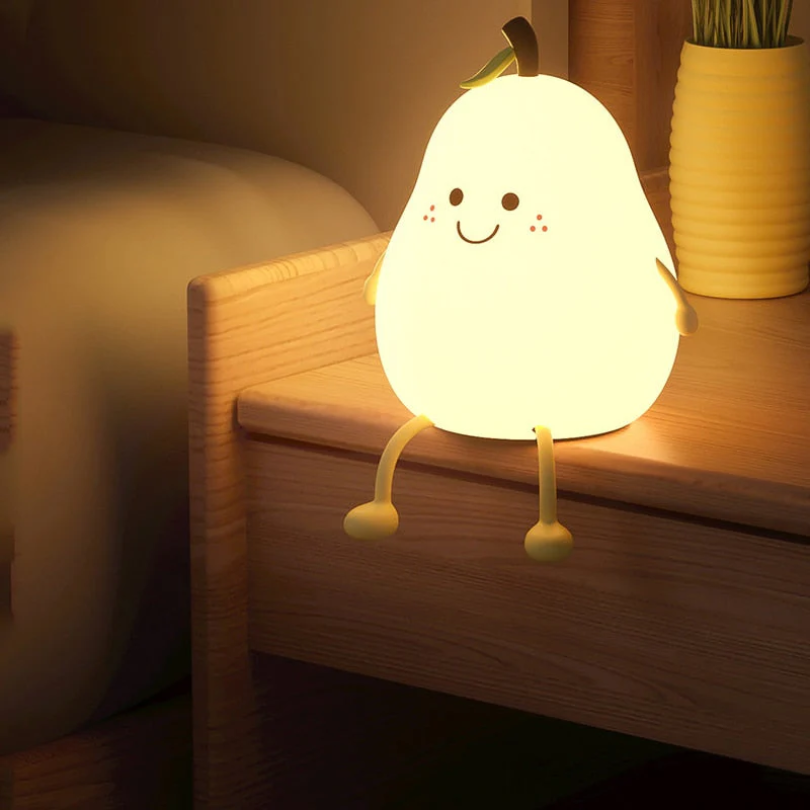 Cheerful Night Light for Kids - HappyPear | Bowlift