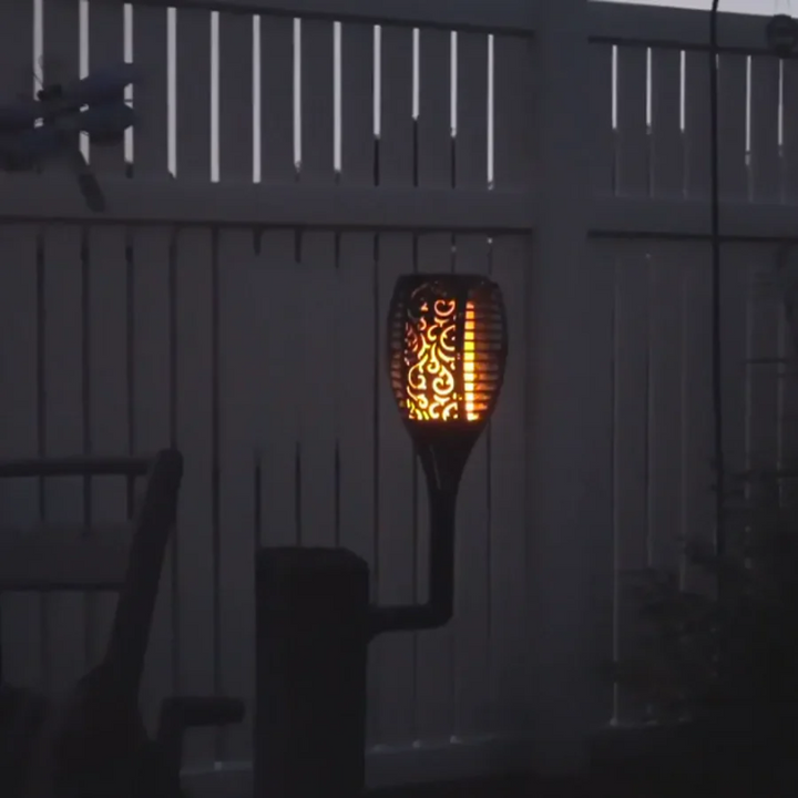 Garden Torches LED Lighting - SolarFlame | Bowlift