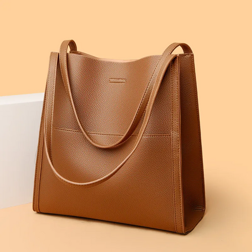 Large Leather Handbag with Generous Capacity - DailyLux | Bowlift