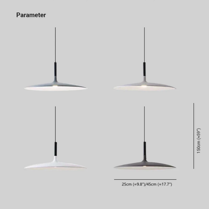 Stylish LED Pendant Lamp for Modern Interior Bowlift